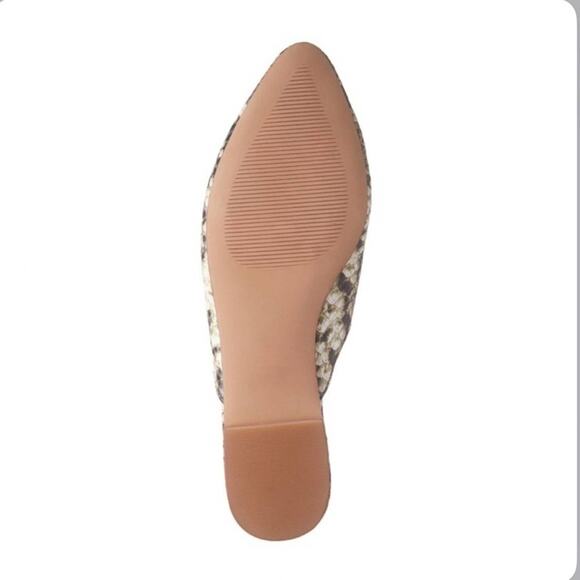 Madewell Remi Mule In Spiced Cider Multi Snake Print Size 8 - Picture 7 of 7